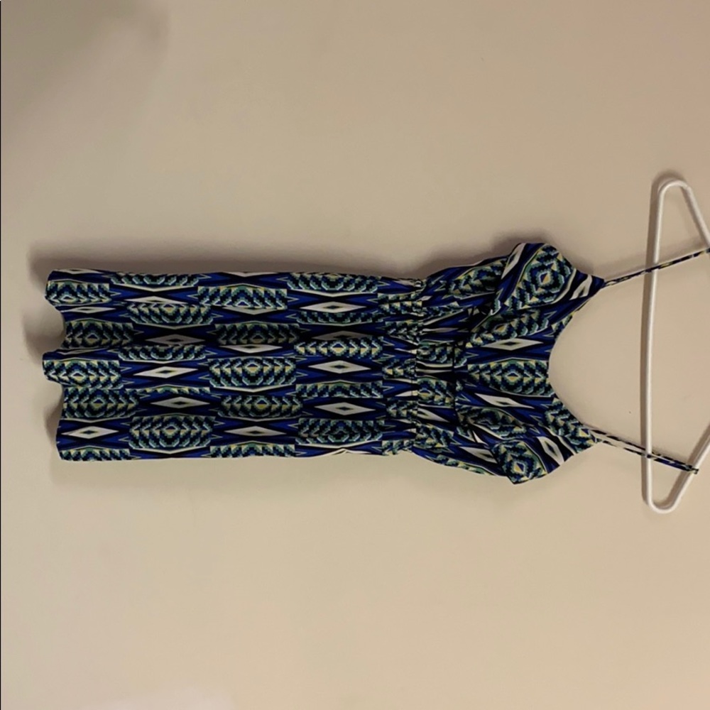 Multi Colored Tank Top Dress